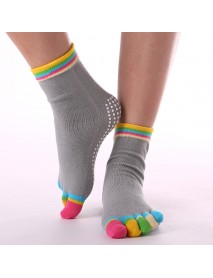 Almiş Yoga&pilates, Barre, Dans Çorabı-Gri renkli Yoga Çorap