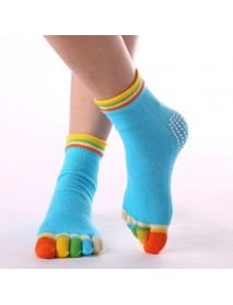 Almiş Yoga&pilates, Barre, Dans Çorabı-mavi-renkli Yoga Çorap